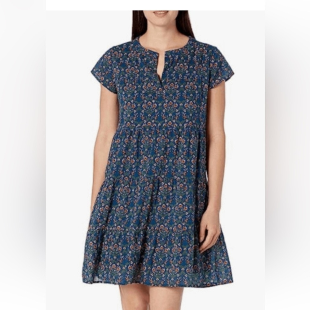 ROLLER RABBIT 100% Cotton Tiered Dress